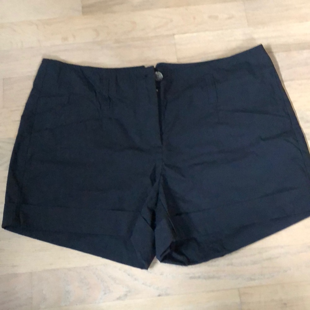 Theory black shorts